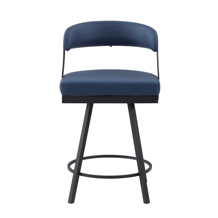 5565-24BU Swivel Counter Height Chair