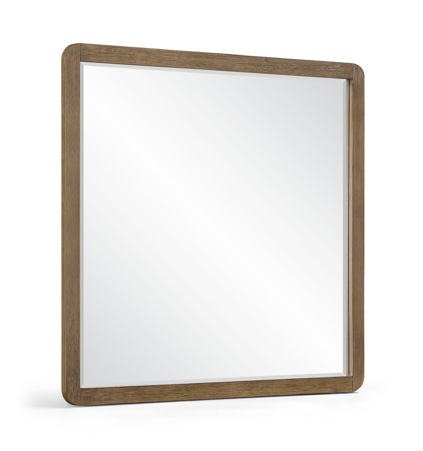 Adagio Solid Wood And Oak Veneer Framed Mirror