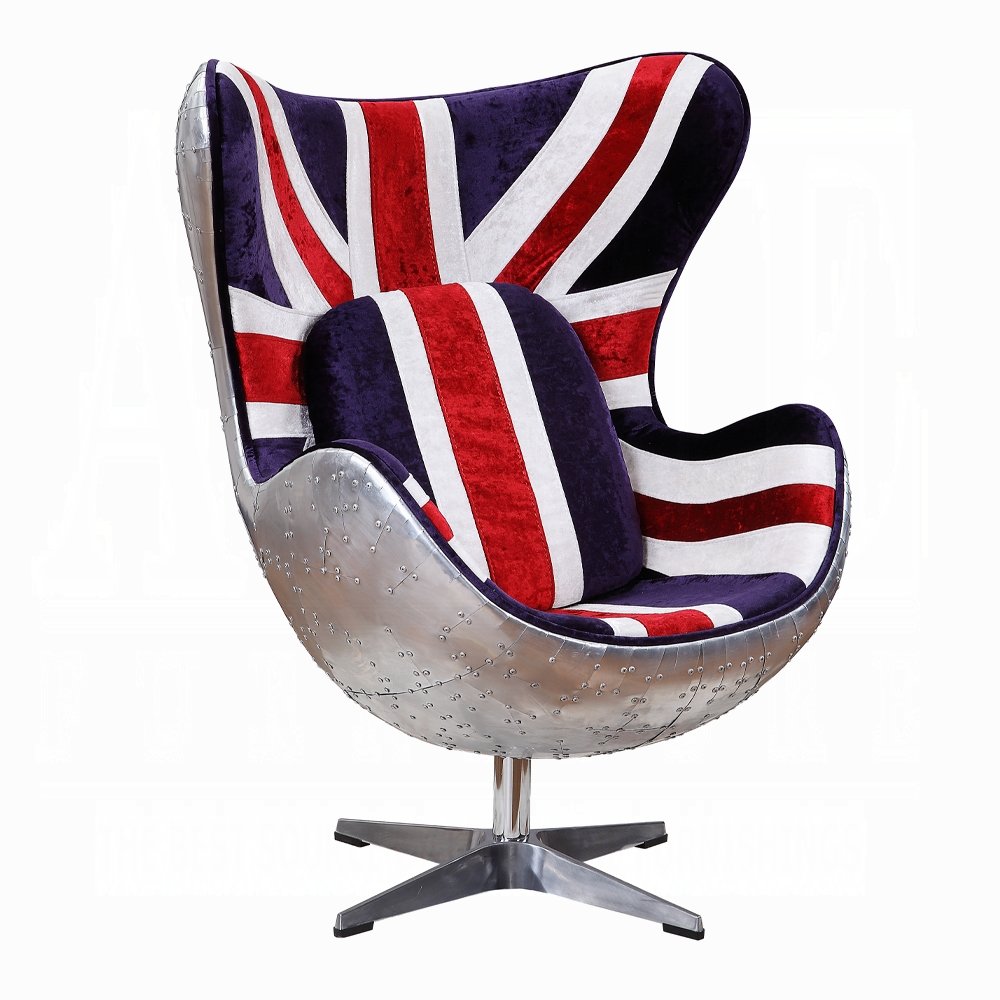 59835_1_1.jpg Brancaster British Flag Accent Chair W/Swivel - Image 2