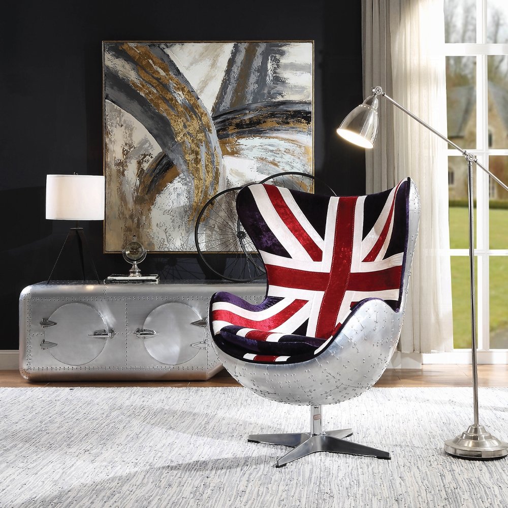 59835_5_1.jpg Brancaster British Flag Accent Chair W/Swivel - Image 6