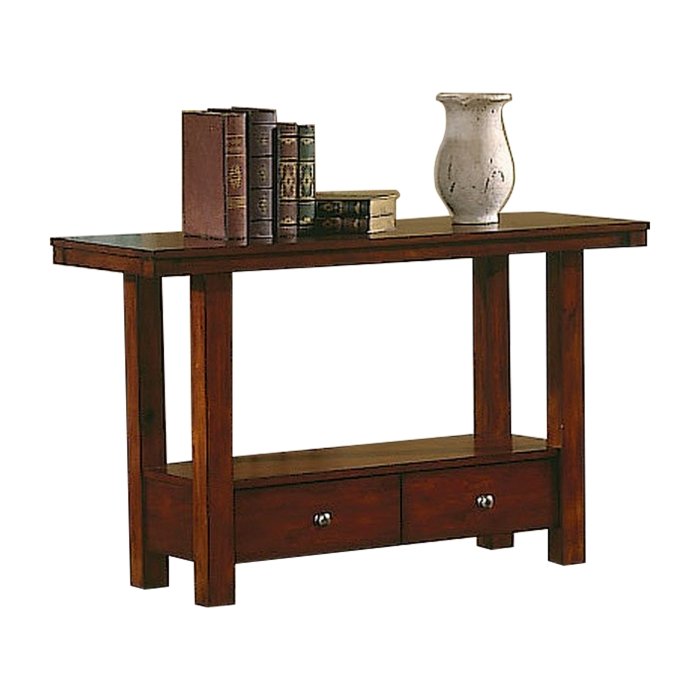 711-05 SOFA TBL W/ 2DRAWERS
