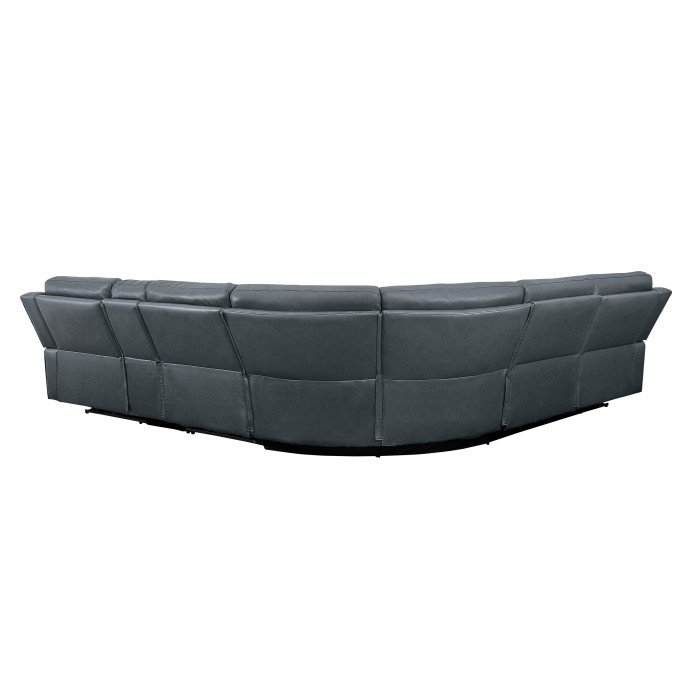 8260gy_nobg_back_400.jpg 8260GY*6PW 6-Piece Modular Power Reclining Sectional - Image 4