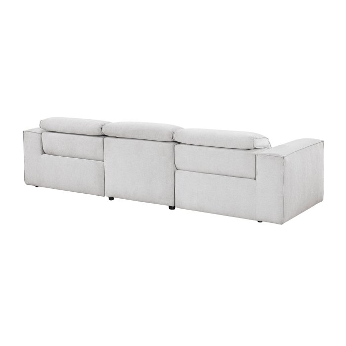 8414GRY-3_noBG_back_2__l.jpg 8414GRY-3PWH* Power Double Reclining Sofa with Power Headrests - Image 3