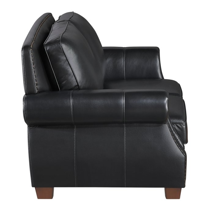 8448BLK-2_noBG_side_2__l.jpg 8448BLK-2 Love Seat - Image 3