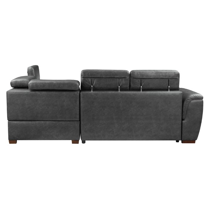 8567GY_noBG_bac__l.jpg 8567GY*SC 2-Piece Sectional with Pull-out Bed and Right Chaise with Hidden Storage, Adjustable Headrests - Image 4