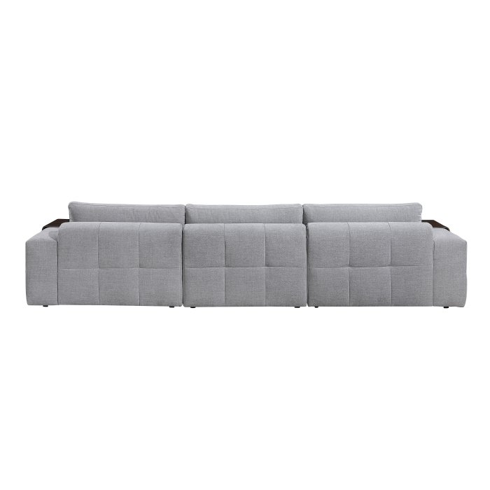 9155GY-41L1ROT_noBG_back__l.jpg 9155GY*41L1ROT 4-Piece Modular Sectional with Ottoman - Image 5