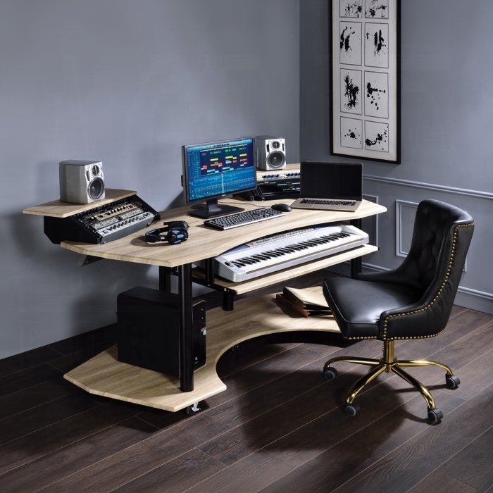 Eleazar 71″ Music Studio Desk