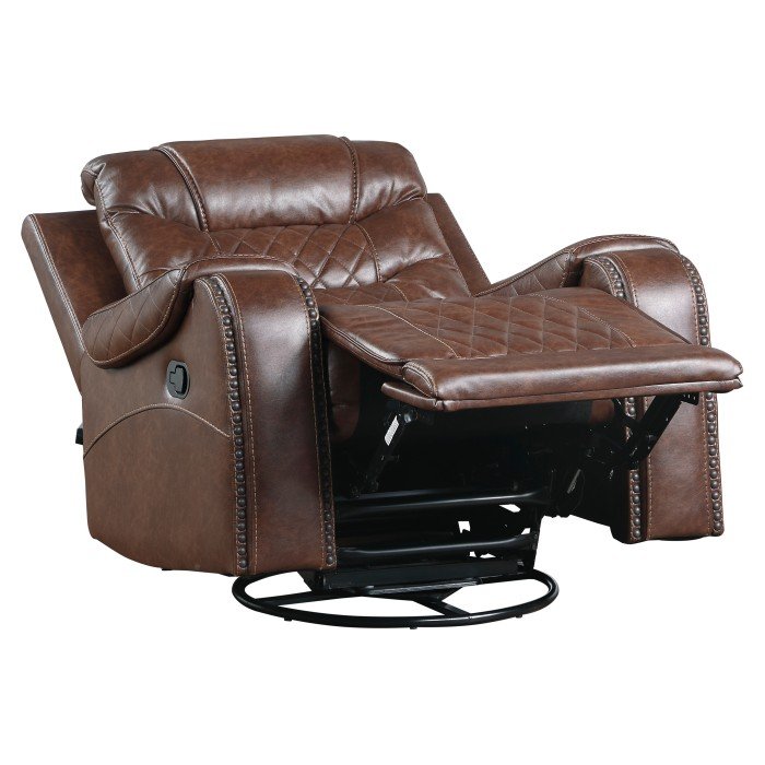 9405BR1_noBG_open__l.jpg 9405BR-1 Swivel Glider Reclining Chair - Image 4