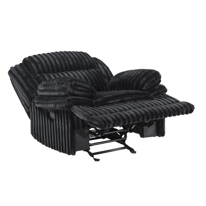 9577BK-1_noBG_open_2__l.jpg 9577BK-1 Glider Reclining Chair - Image 8