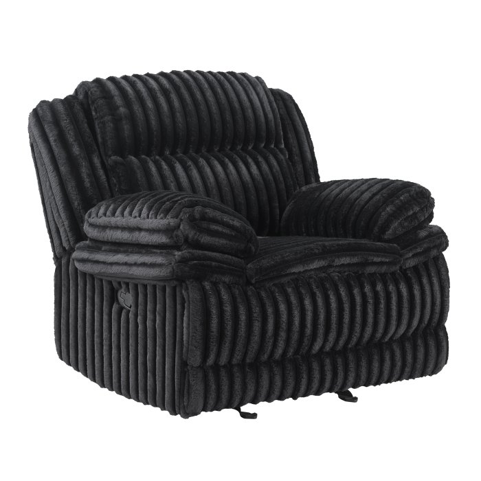 9577BK-1_noBG_side_1__l.jpg 9577BK-1 Glider Reclining Chair - Image 2