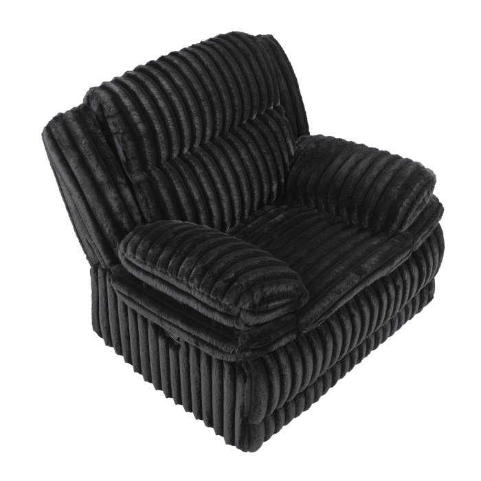 9577BK-1_noBG_side_3__l.jpg 9577BK-1 Glider Reclining Chair - Image 4