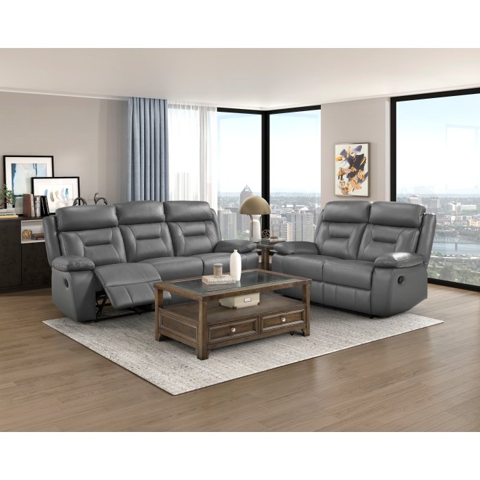 9629DGY-39629DG__l.jpg 9629DGY-2 Double Reclining Love Seat - Image 5