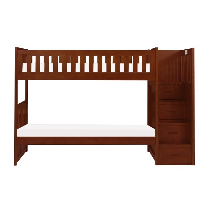 B2013SBDC-1_noBG_front_2__l.jpg B2013SBDC-1* Twin/Twin Step Bunk Bed - Image 2