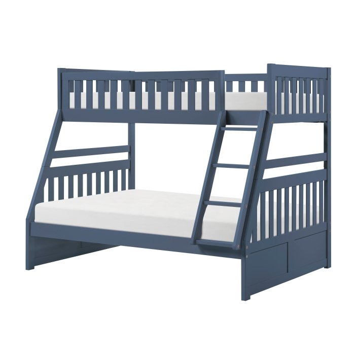 B2083BUTF-1* Twin/Full Bunk Bed