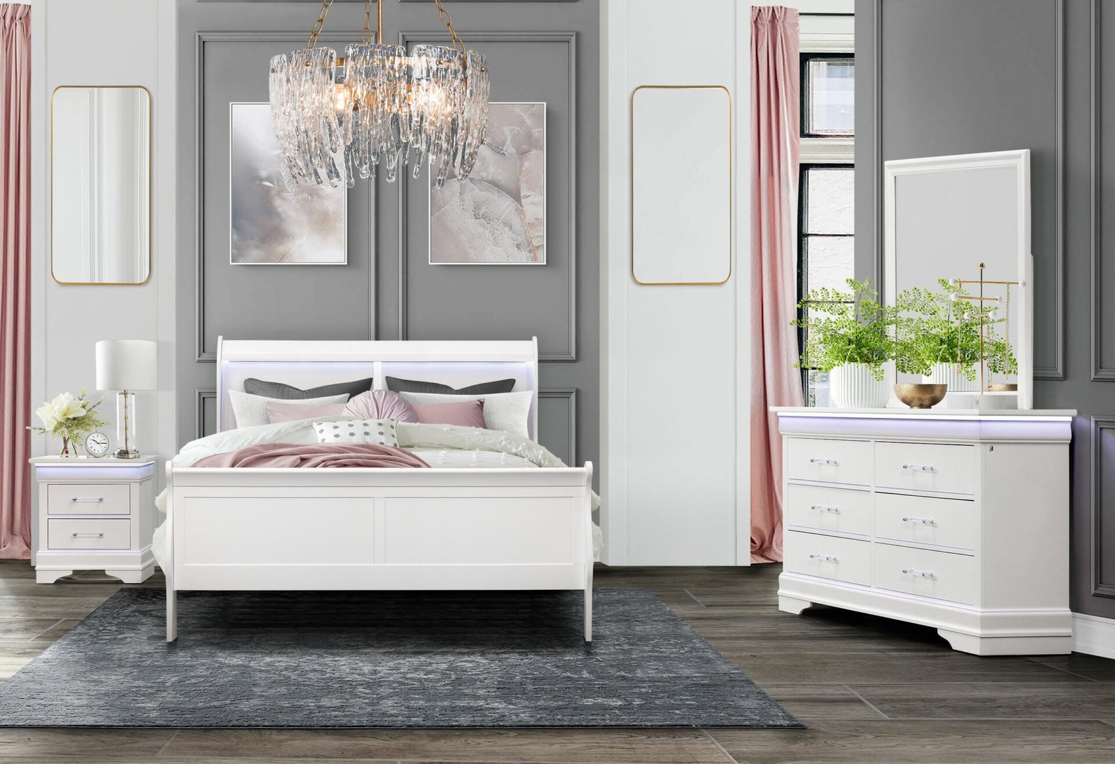 CHARLIE-WHITE-QB-RSC-2-6.jpg CHARLIE WHITE DRESSER WITH LED - Image 3