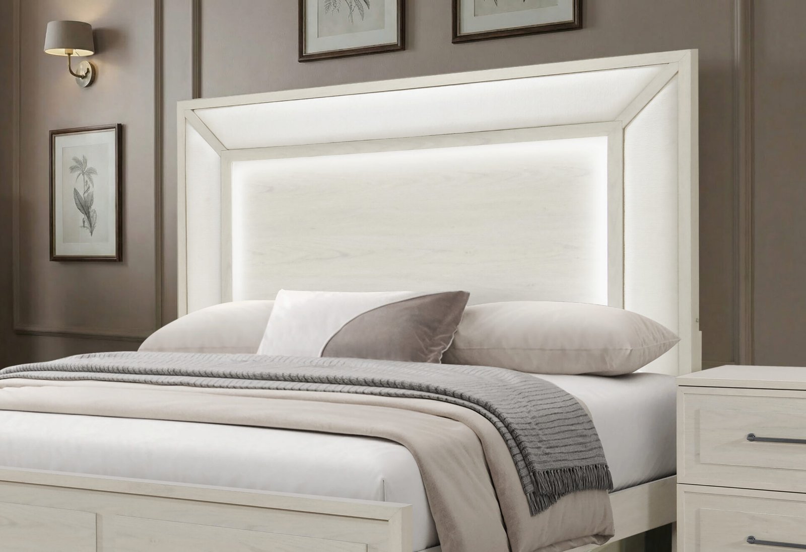 CLARA-BEIGE-HB-DETAIL-RSC-6.jpg CLARA BEIGE FULL BED WITH LED - Image 3