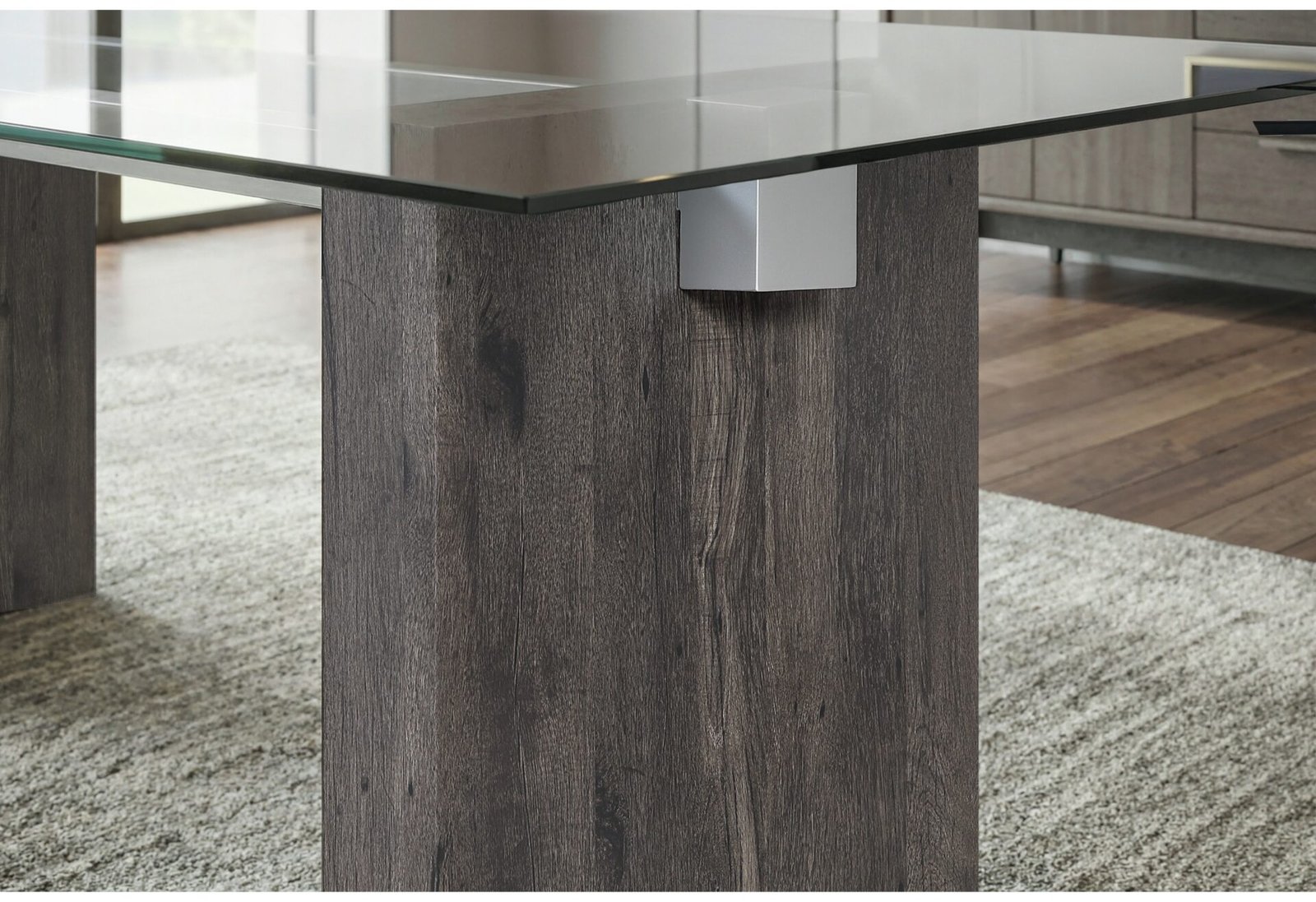 D4238DT-D4239DC-DETAIL-1.jpg D4238 DINING TABLE AND 4 D4239 DINING CHAIRS - Image 2