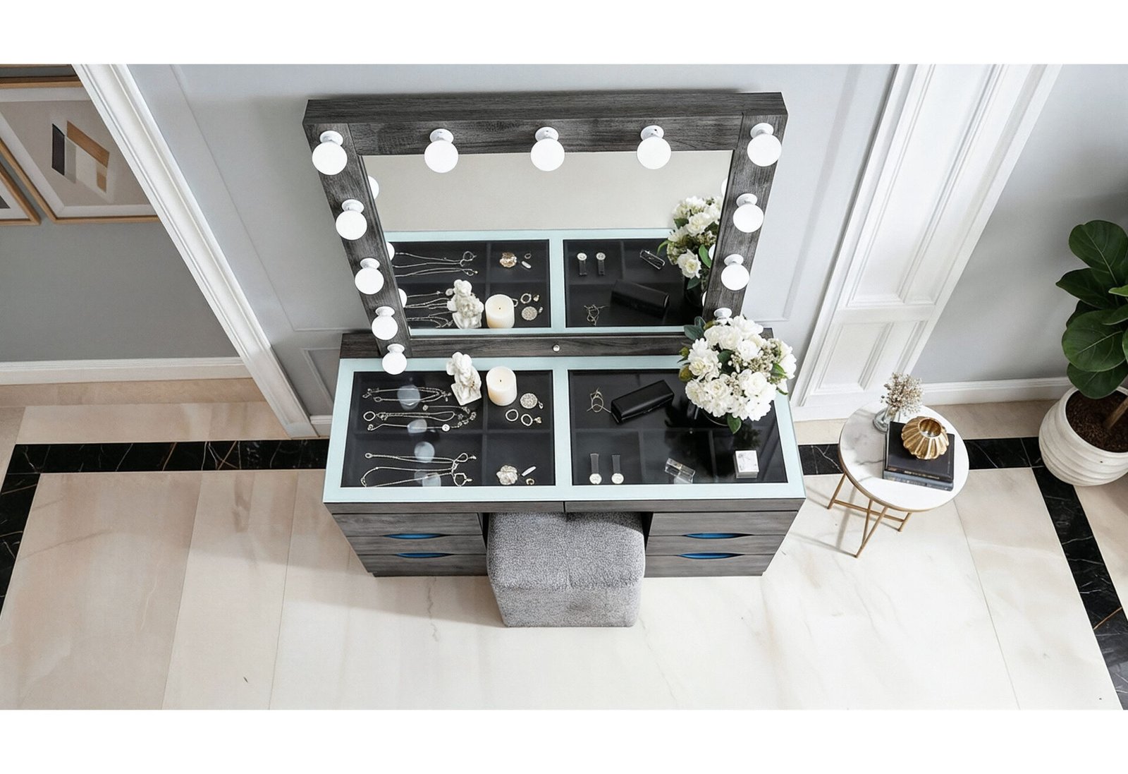 Lexi-Grey-Detail-II-1-2.jpg LEXI GREY VANITY WITH SPEAKER - Image 2