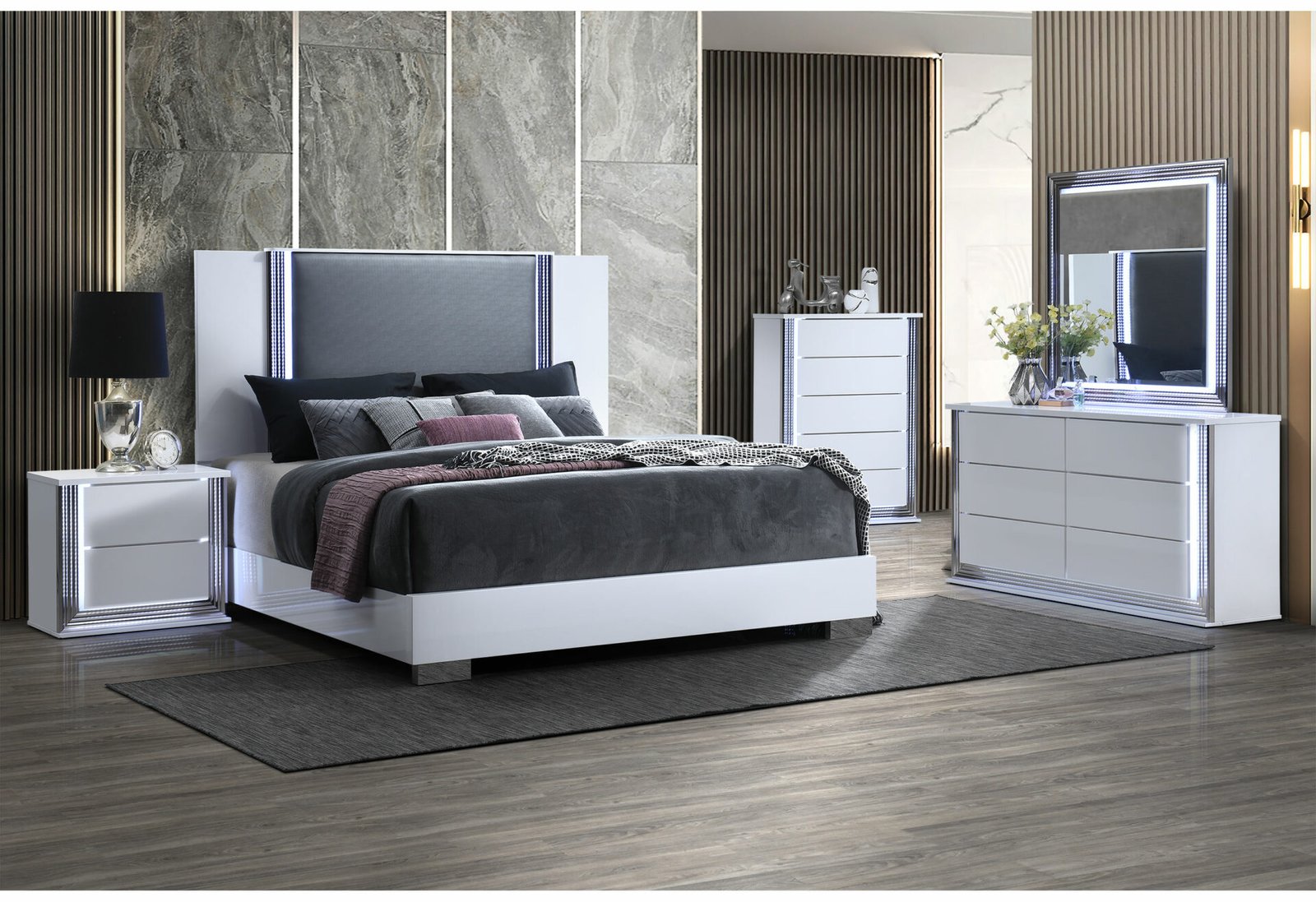 YLIME-SMOOTH-WHITE-KBG-1-10.jpg YLIME SMOOTH WHITE NIGHTSTAND WITH LED - Image 3