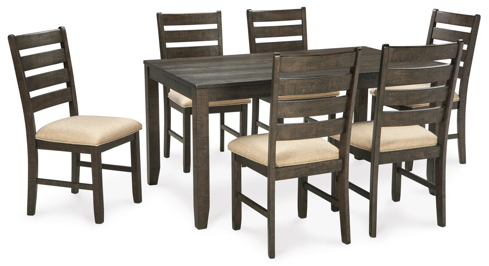 Rokane Dining Room Table Set (7/CN)